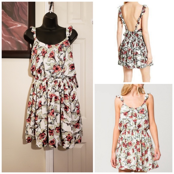 Free People Dresses & Skirts - Free People Floral Low Back Sundress